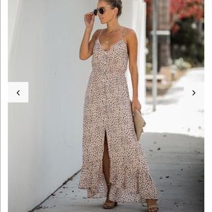 Boho Maxi Dress lined